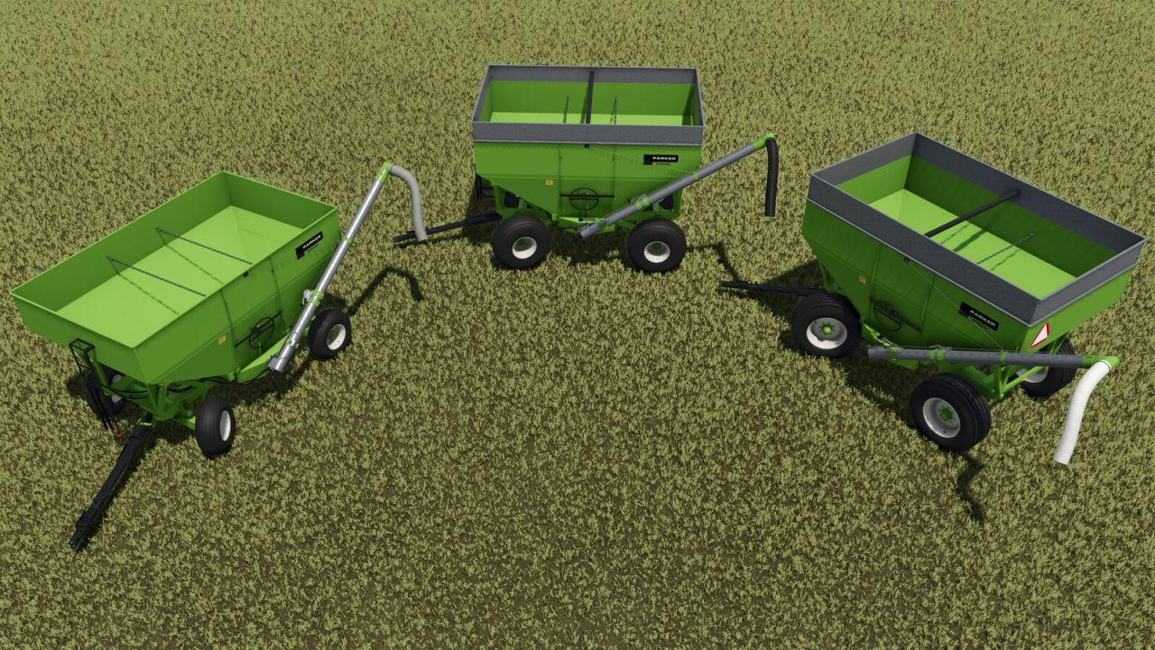 Parker 1400 Auger System With 2500 Gravity Wagon