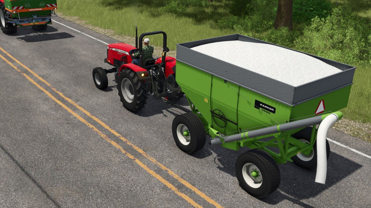 Parker 1400 Auger System With 2500 Gravity Wagon