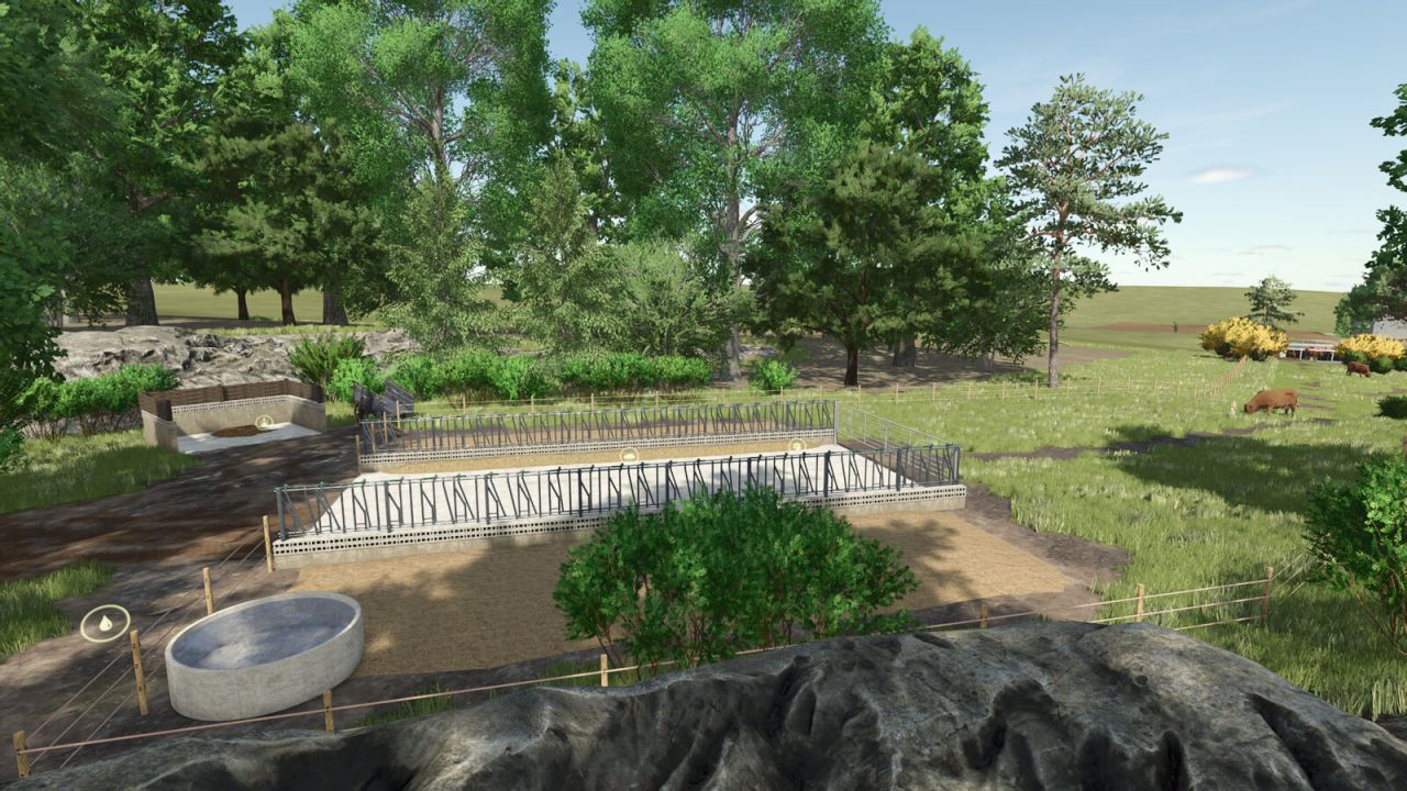 Pastwisko Ze Stołem do karmienia