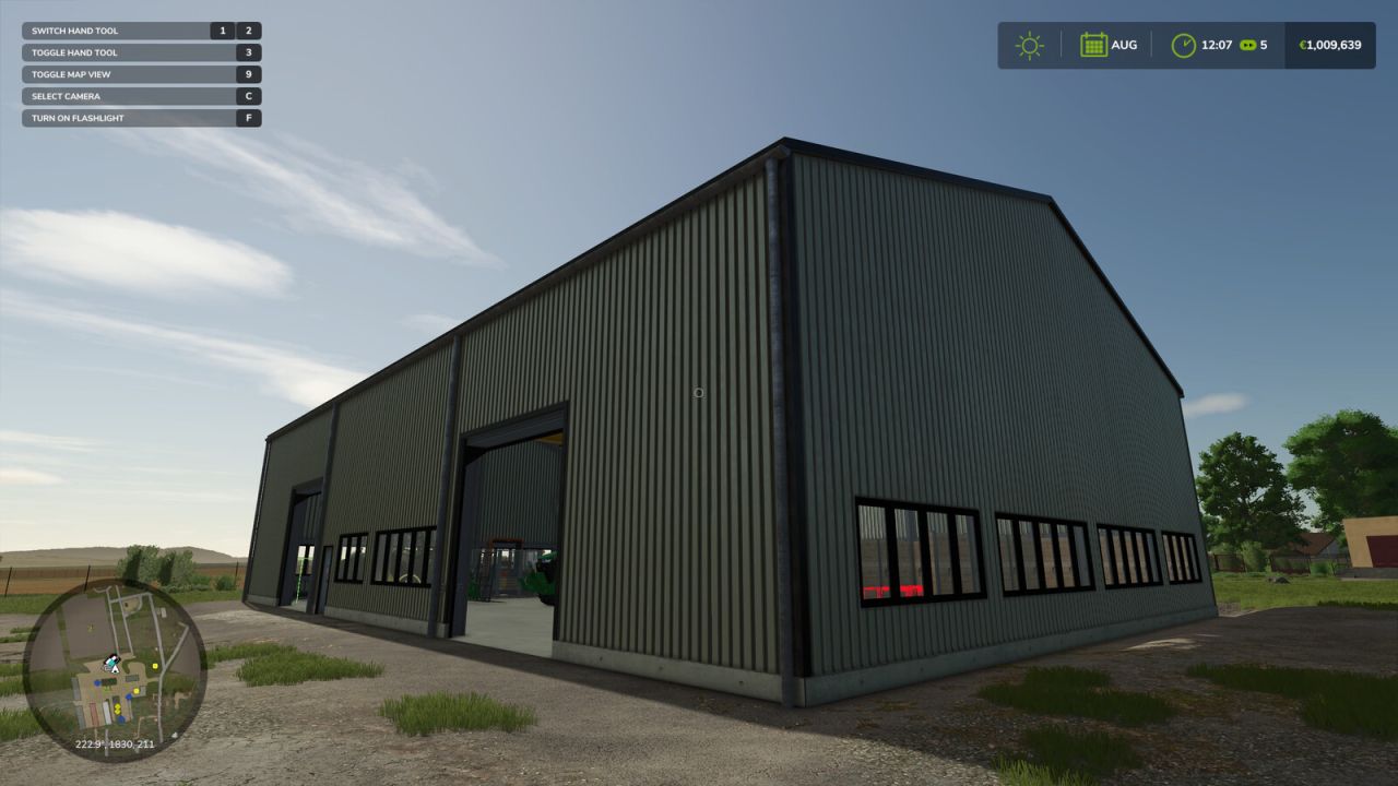 Pellet Hall Auto Stacker FS25 thumbnail 4