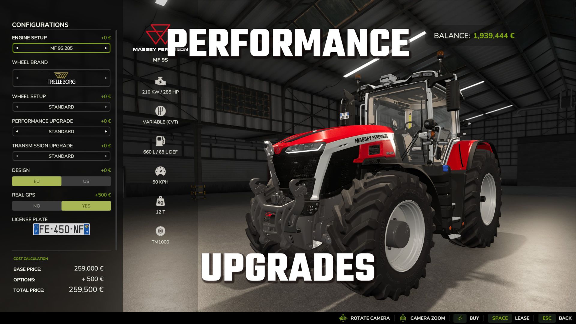 Performance Upgrades