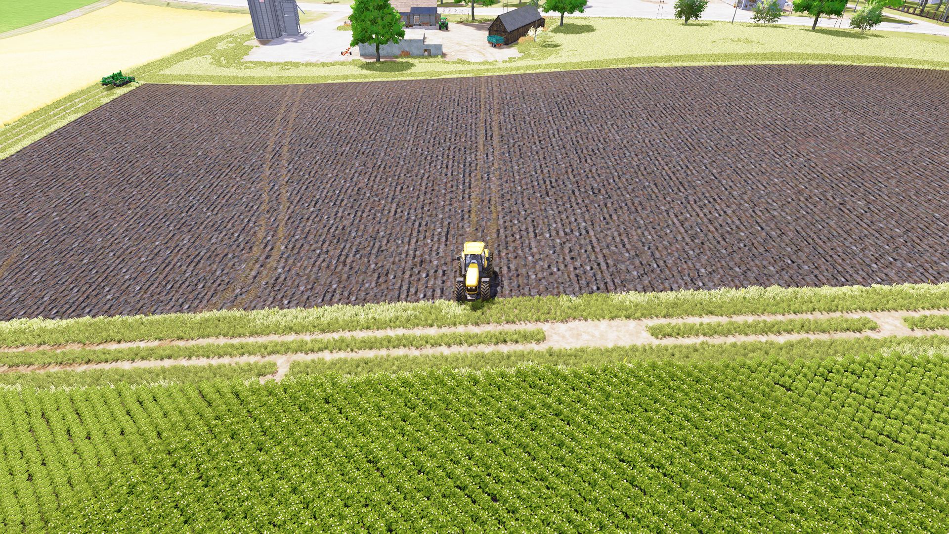 Persistent Tire Tracks