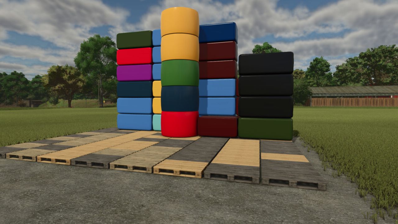 Aanhoudende wrap -kleuren