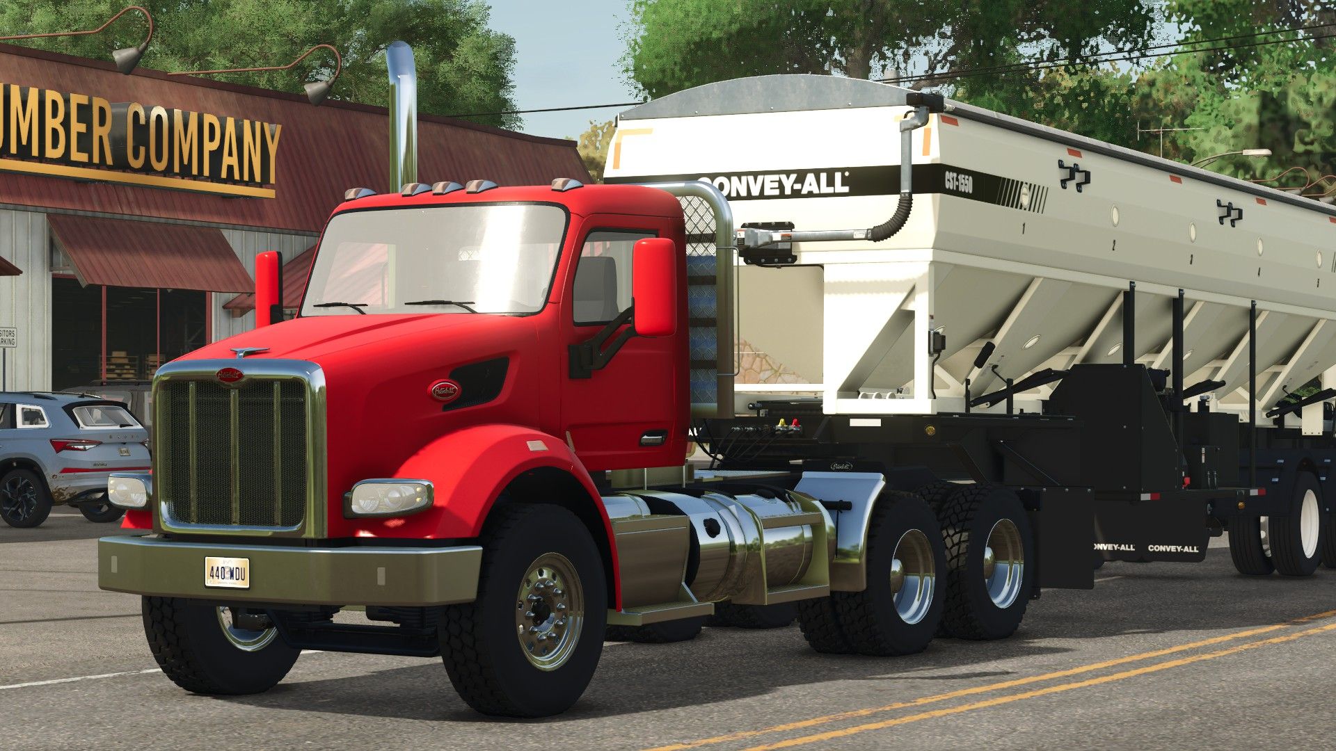 Peterbilt 567 Daycab Setback