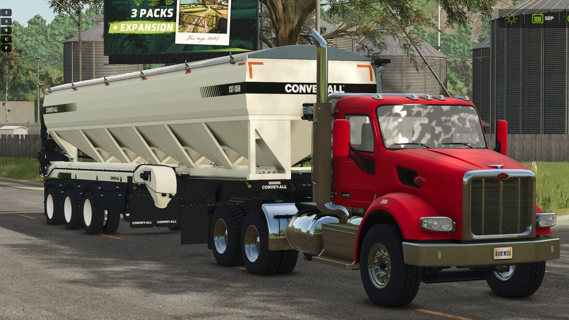 Peterbilt 567 Daycab Setback