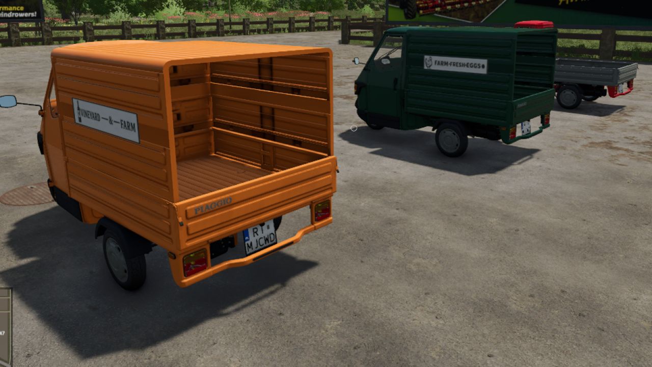Piaggio Ape 50 van