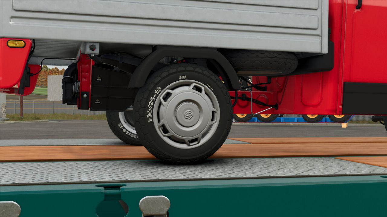 Harfli Piaggio Ape Lastikleri (Prefab)
