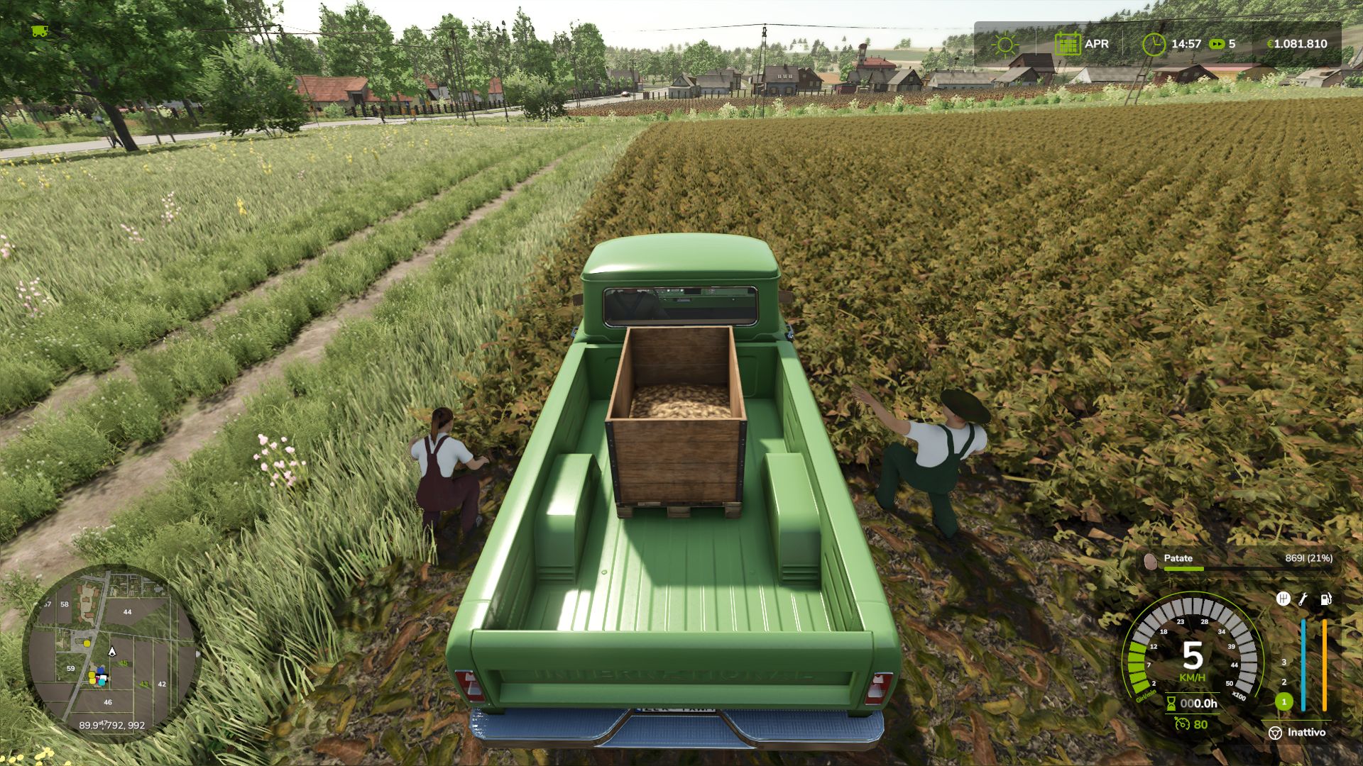 Pickup Hand Harvester