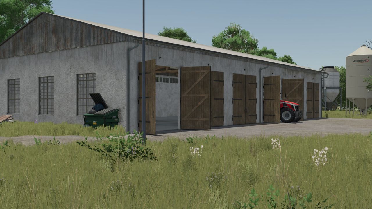Schweinehof Gebäude Paket
