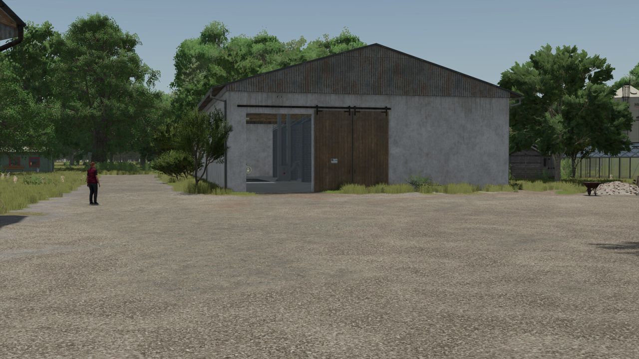 Paquete de edificios para granja porcina