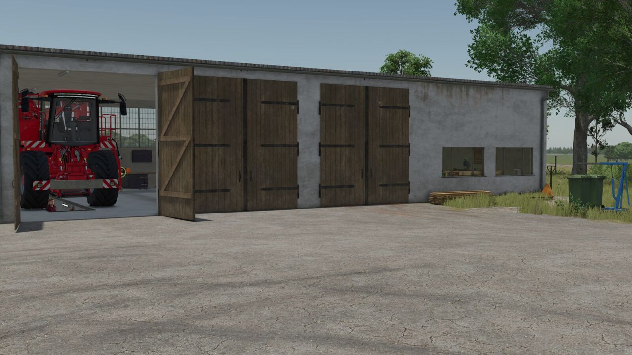 Paquete de edificios para granja porcina