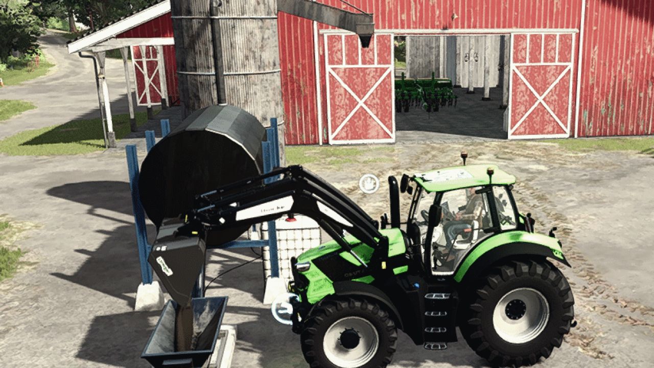 Pig feed mixing plant