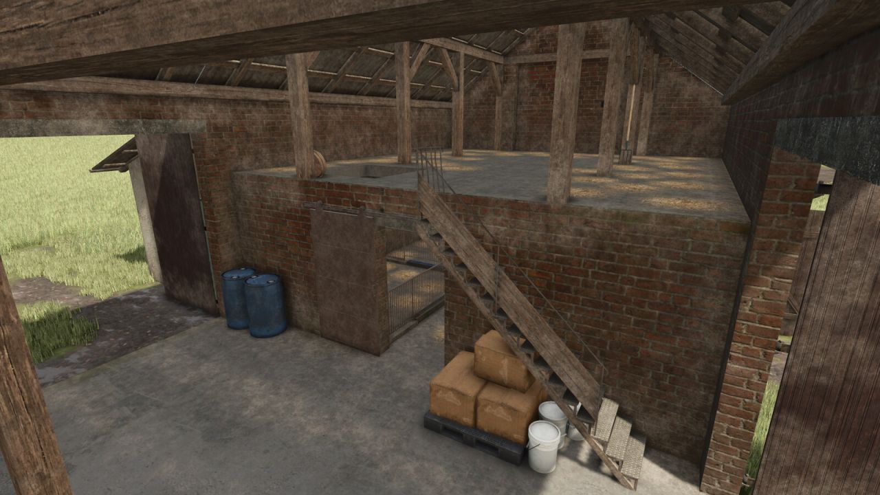 Varkensstal- en garagepakket