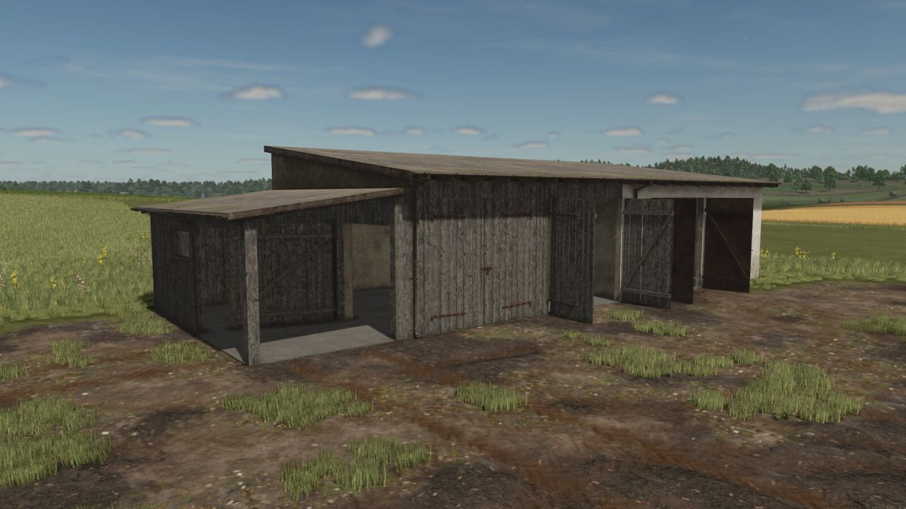 Varkensstal- en garagepakket