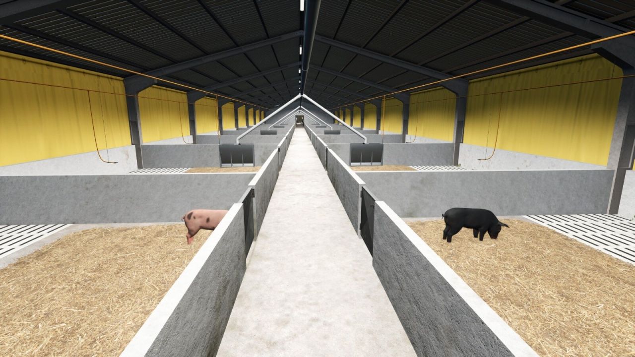 Varkensstal En Mesthoop