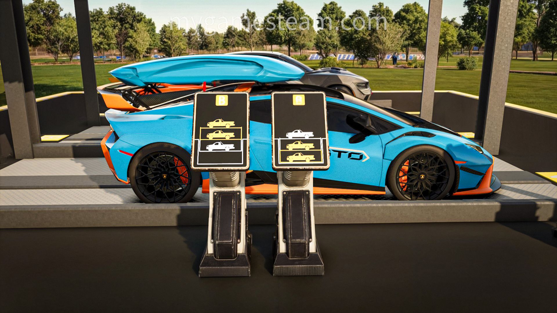 Pit Parking Mechanical
