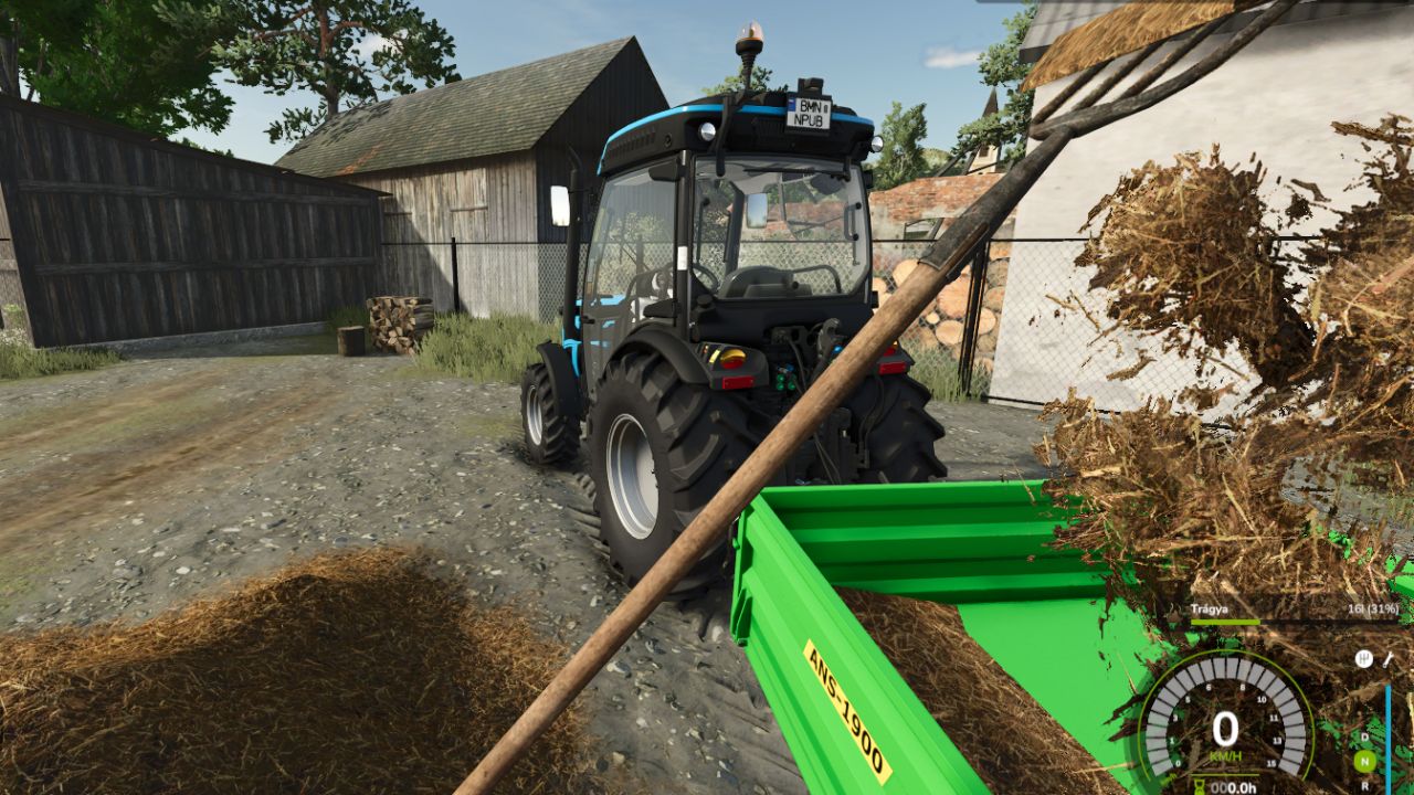 Pitchfork and Shovel loader mode
