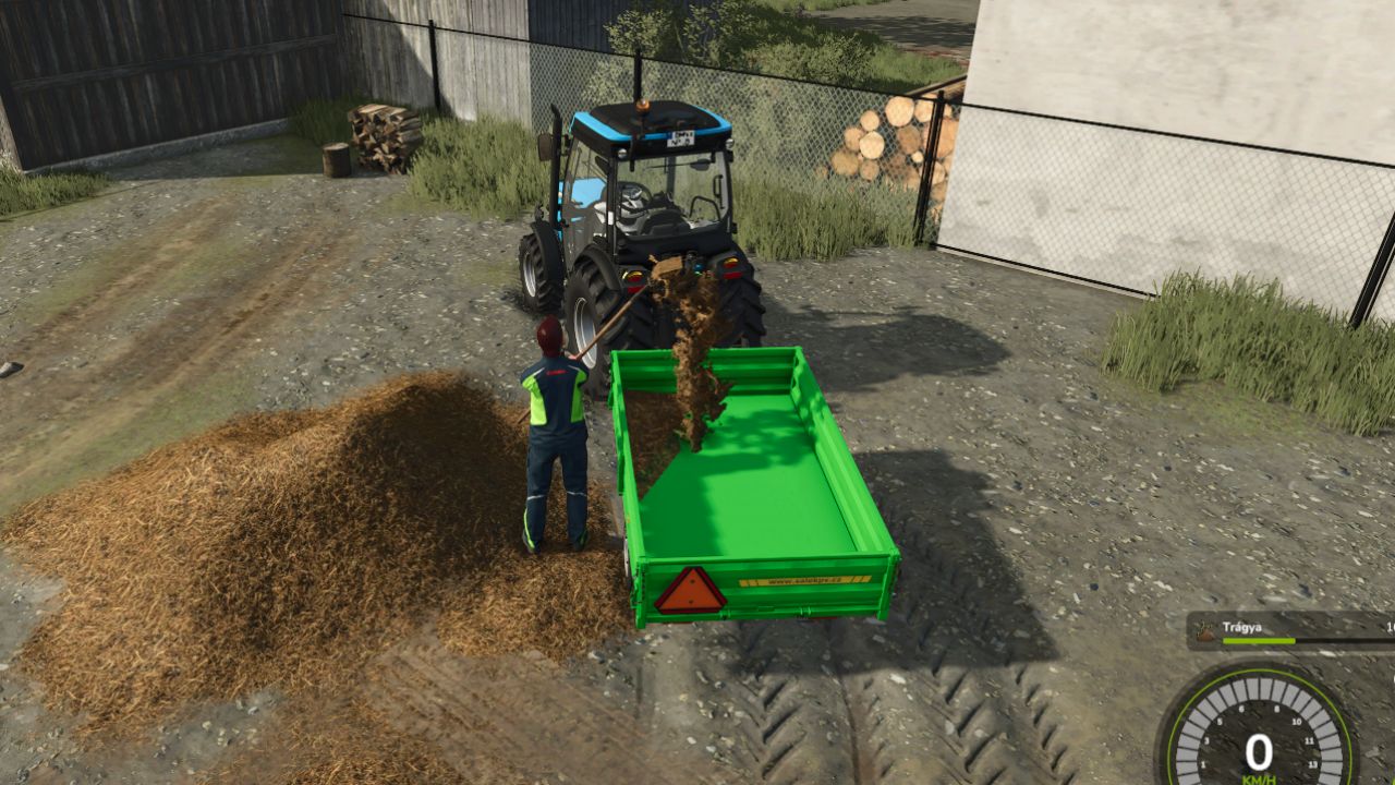 Pitchfork and Shovel loader mode
