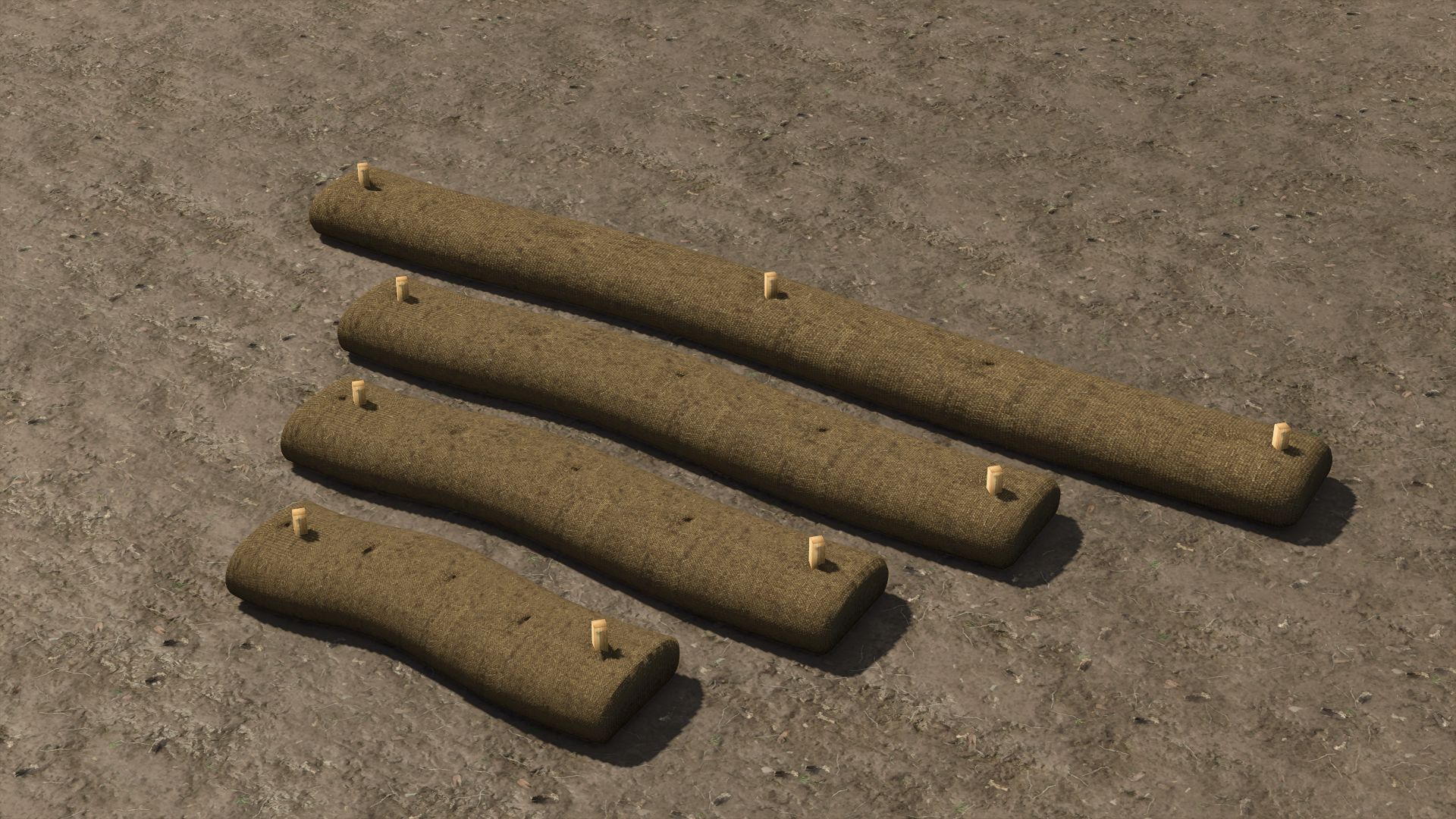 Chaussette de limon d'érosion plaçable