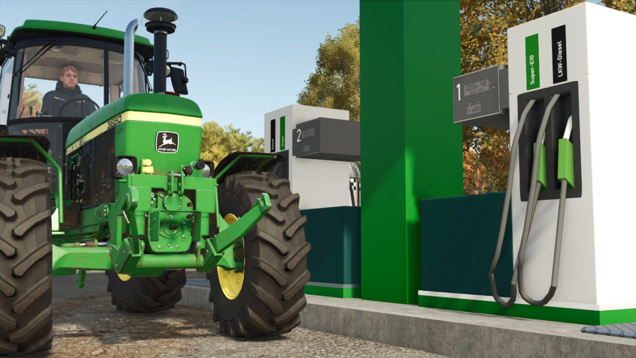 Platzierbare Tankstelle