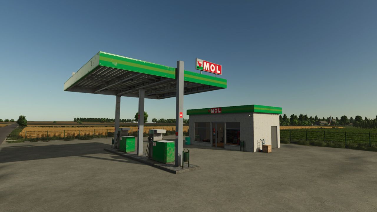 Platzierbare Tankstelle