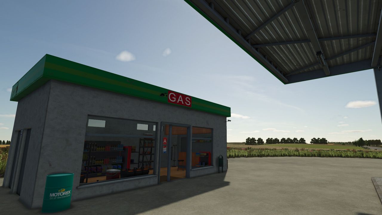 Platzierbare Tankstelle