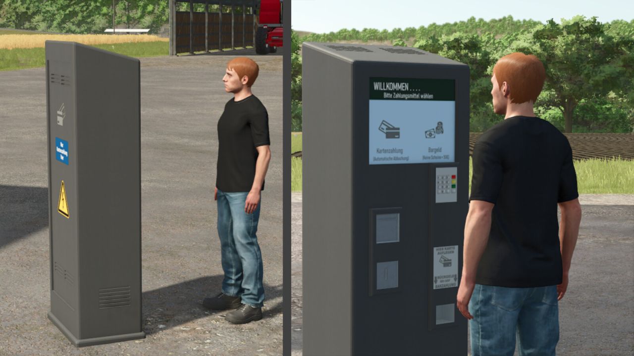 Placeable Gas Station