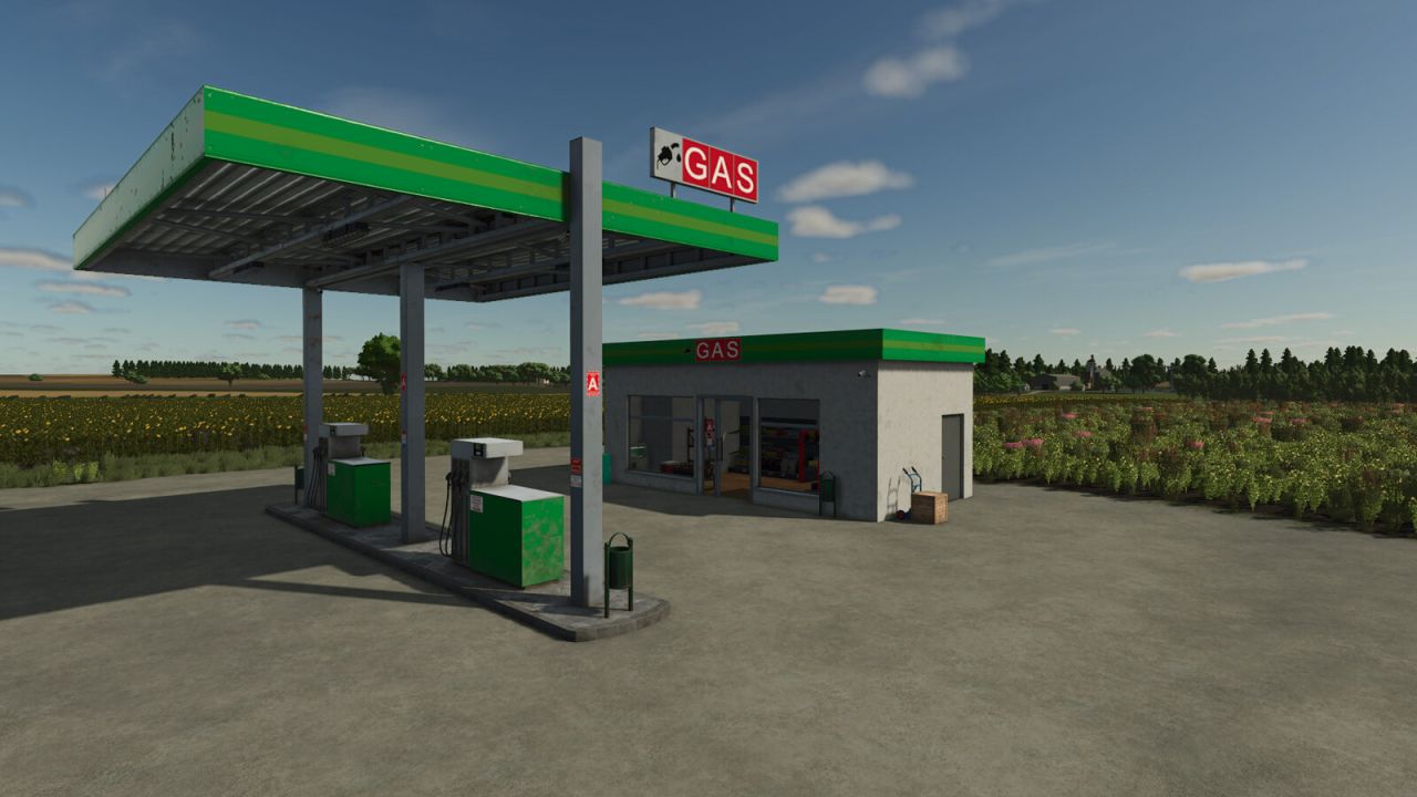Platzierbare Tankstelle