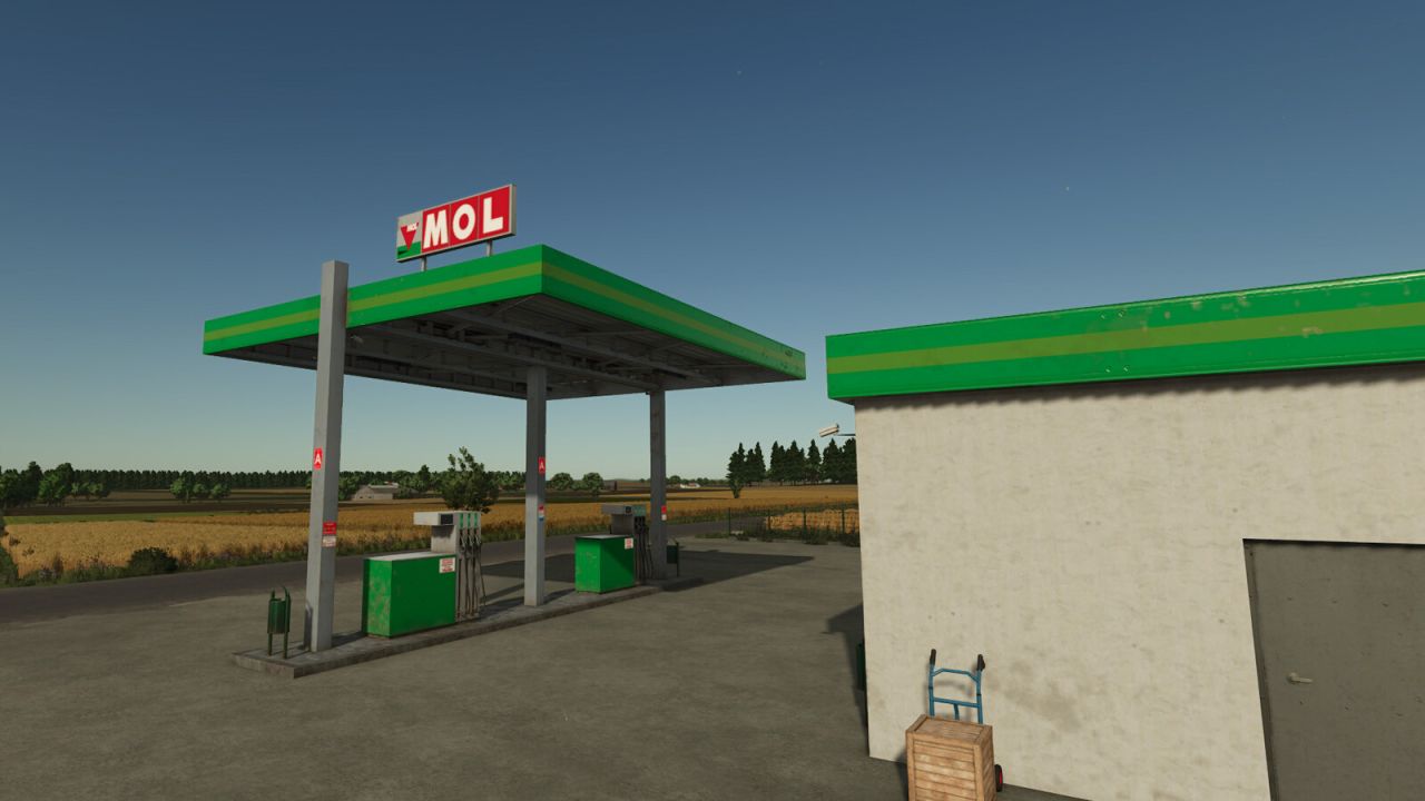 Platzierbare Tankstelle