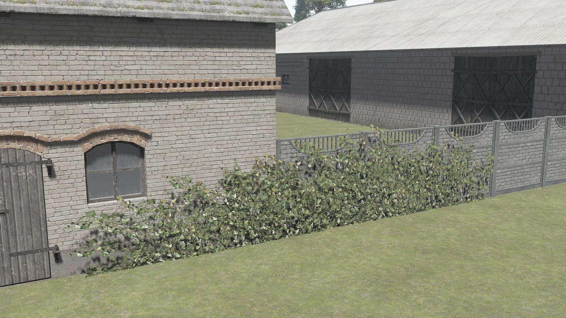 Placeable ivy bush