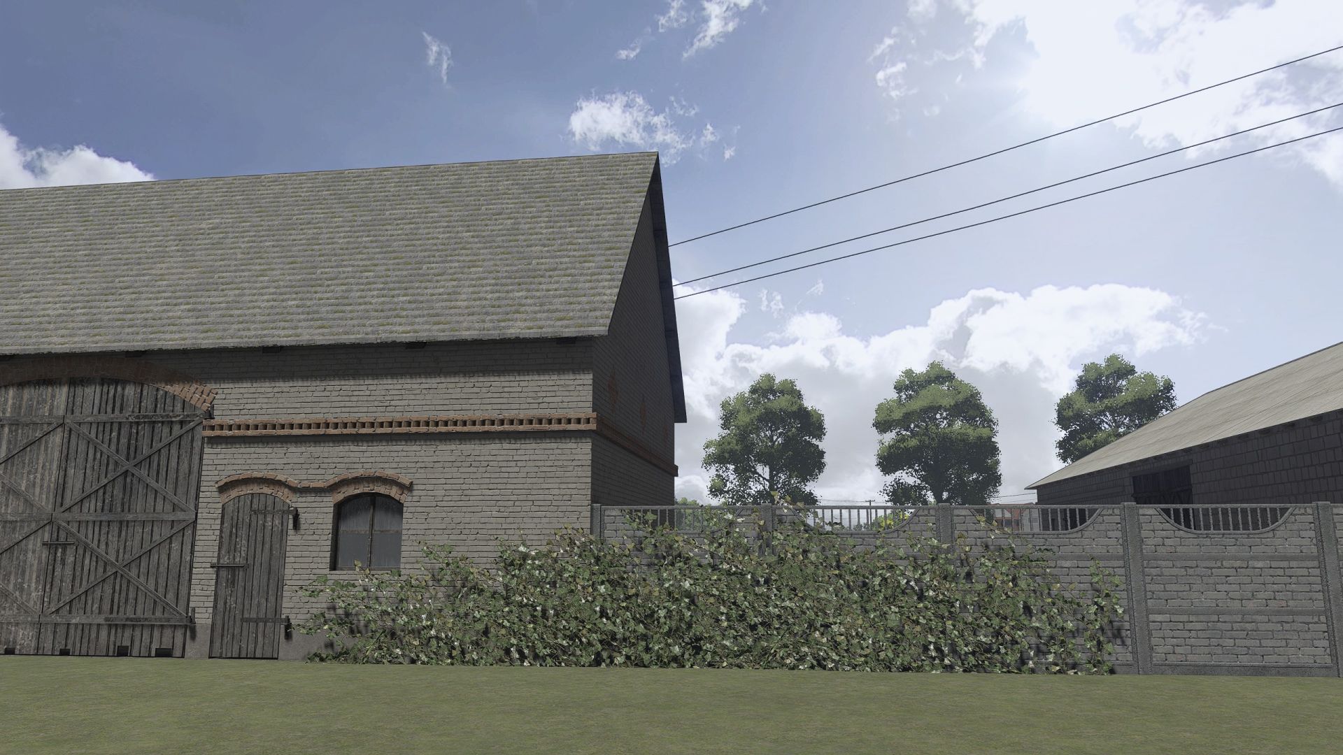 Placeable ivy bush