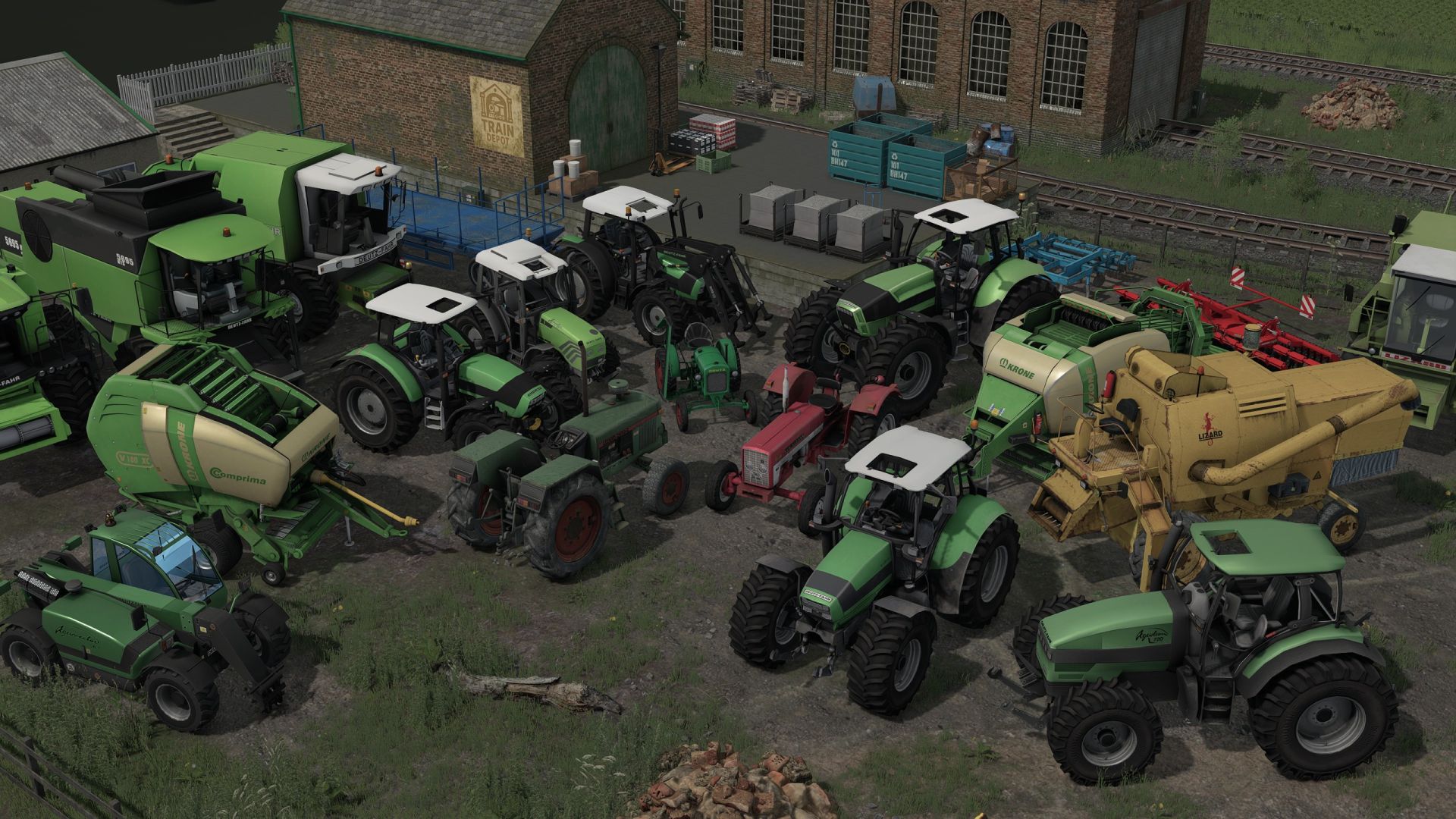 Paquete de maquinaria colocable FS2011