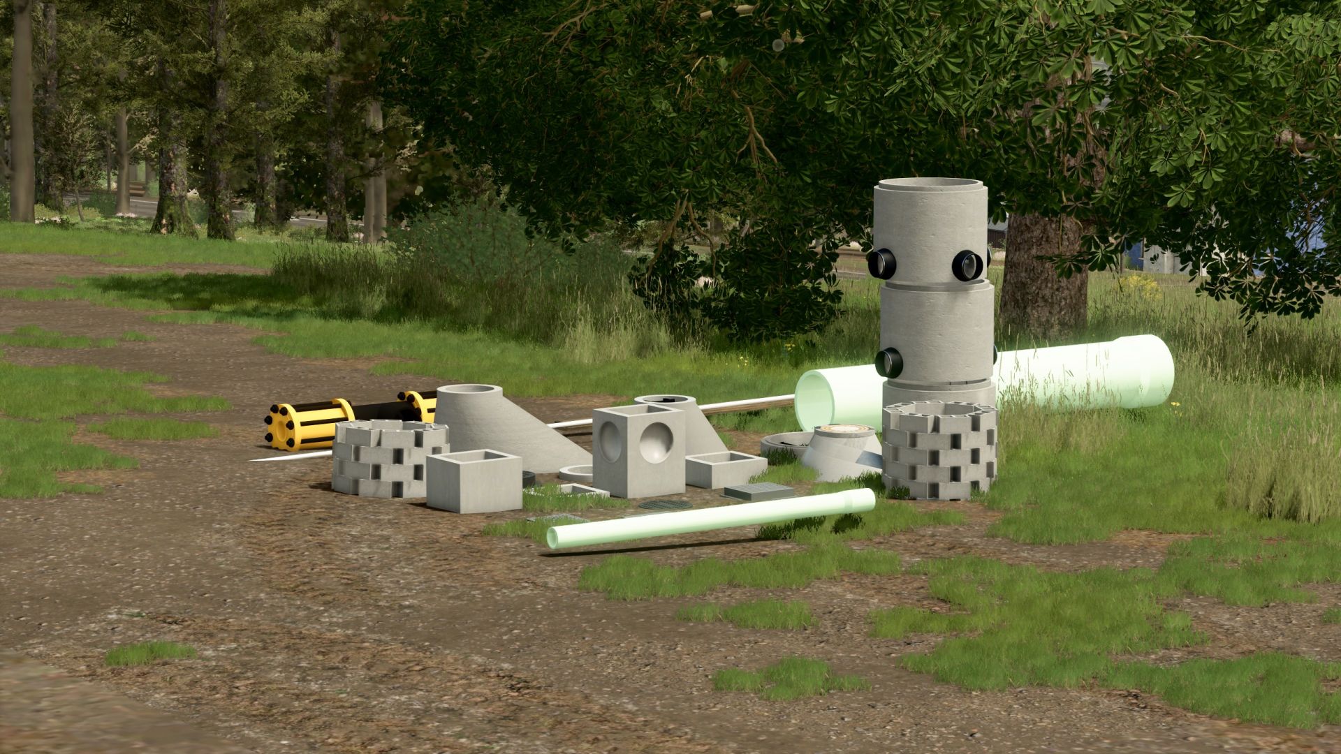 Размещаемые трубы