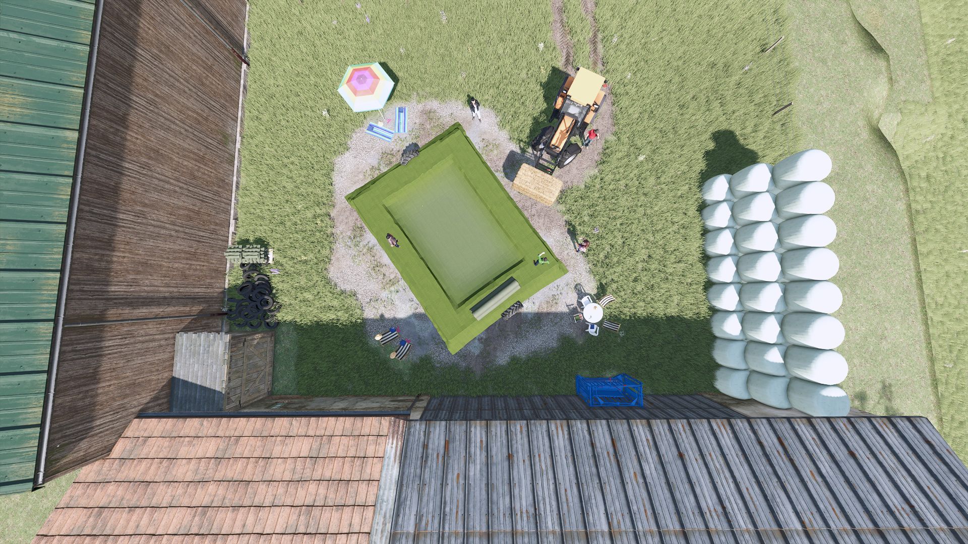 Platzierbarer Swimmingpool
