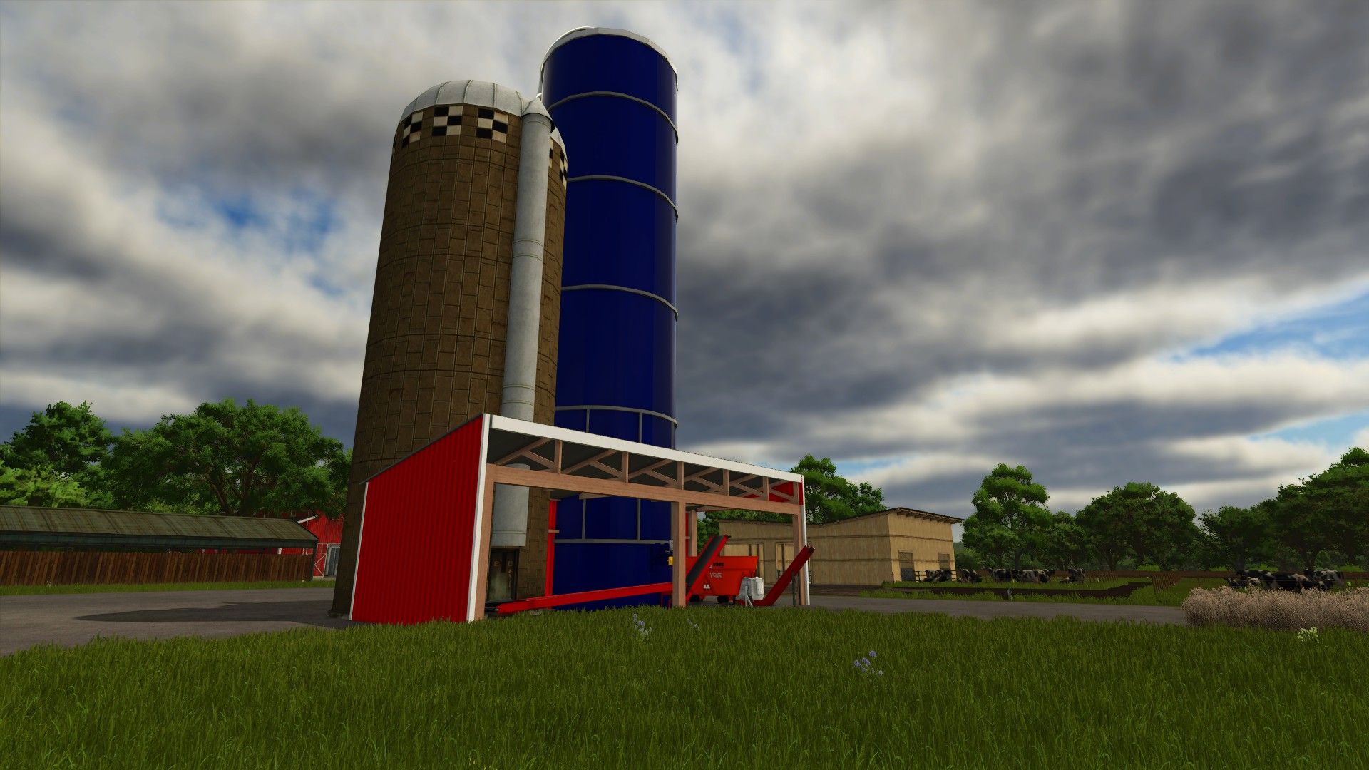 Platzierbare TMR-Mischsilos