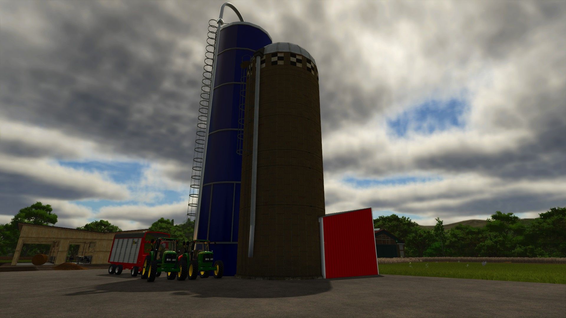 Platzierbare TMR-Mischsilos