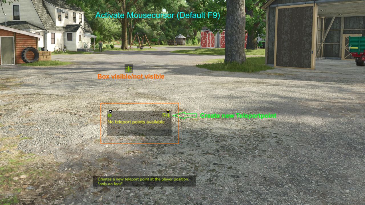 PlayerTeleport Display
