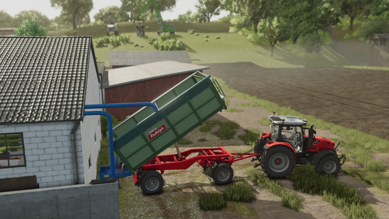 Przenośnik pneumatyczny dla ziarna-silos