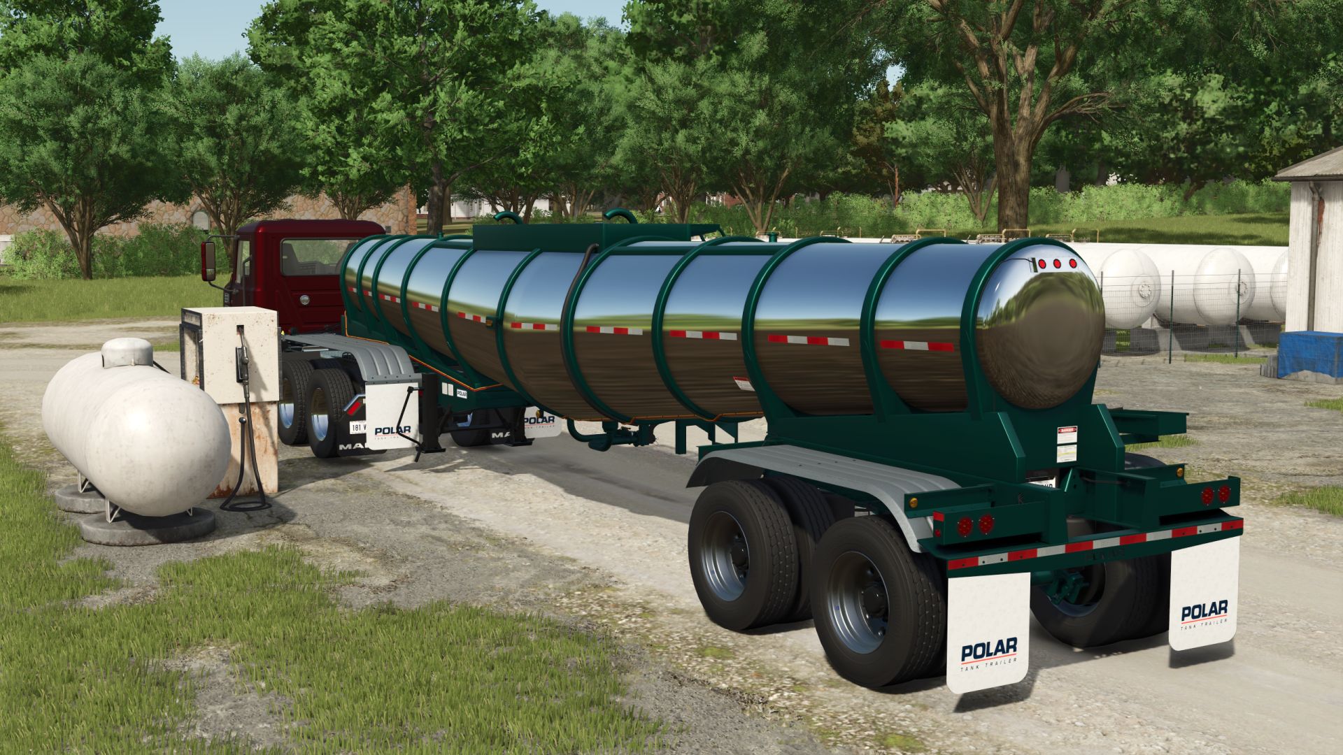 Remorque-citerne Polar Deep Drop