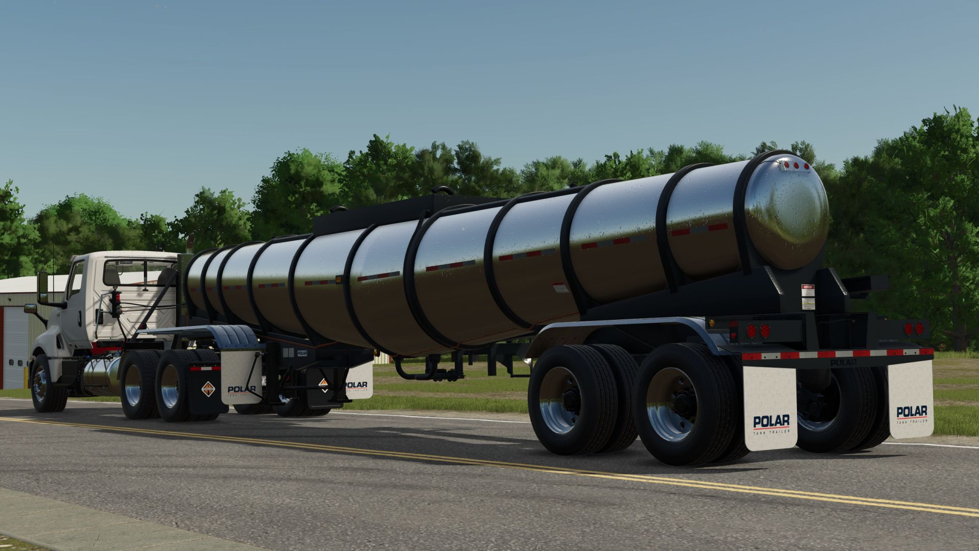 Remorque-citerne Polar Deep Drop