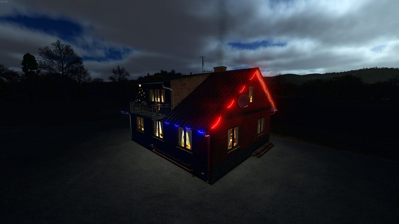 Poolse bakstenen huis