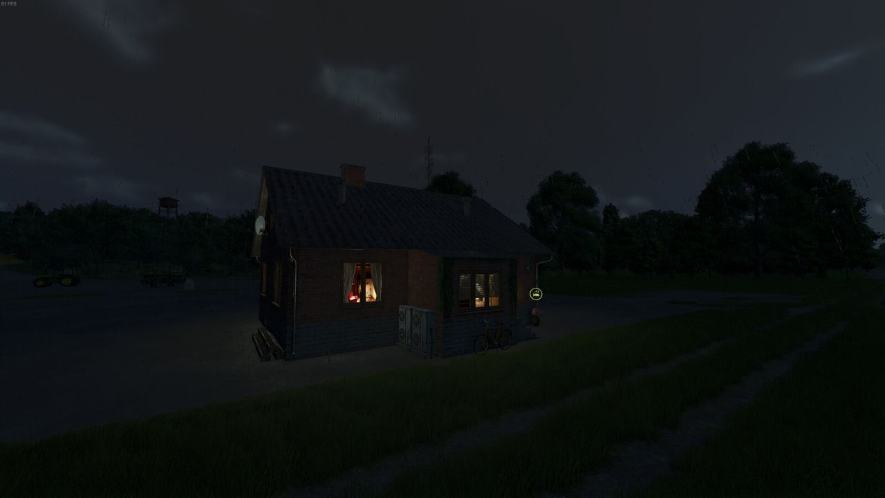 Poolse bakstenen huis