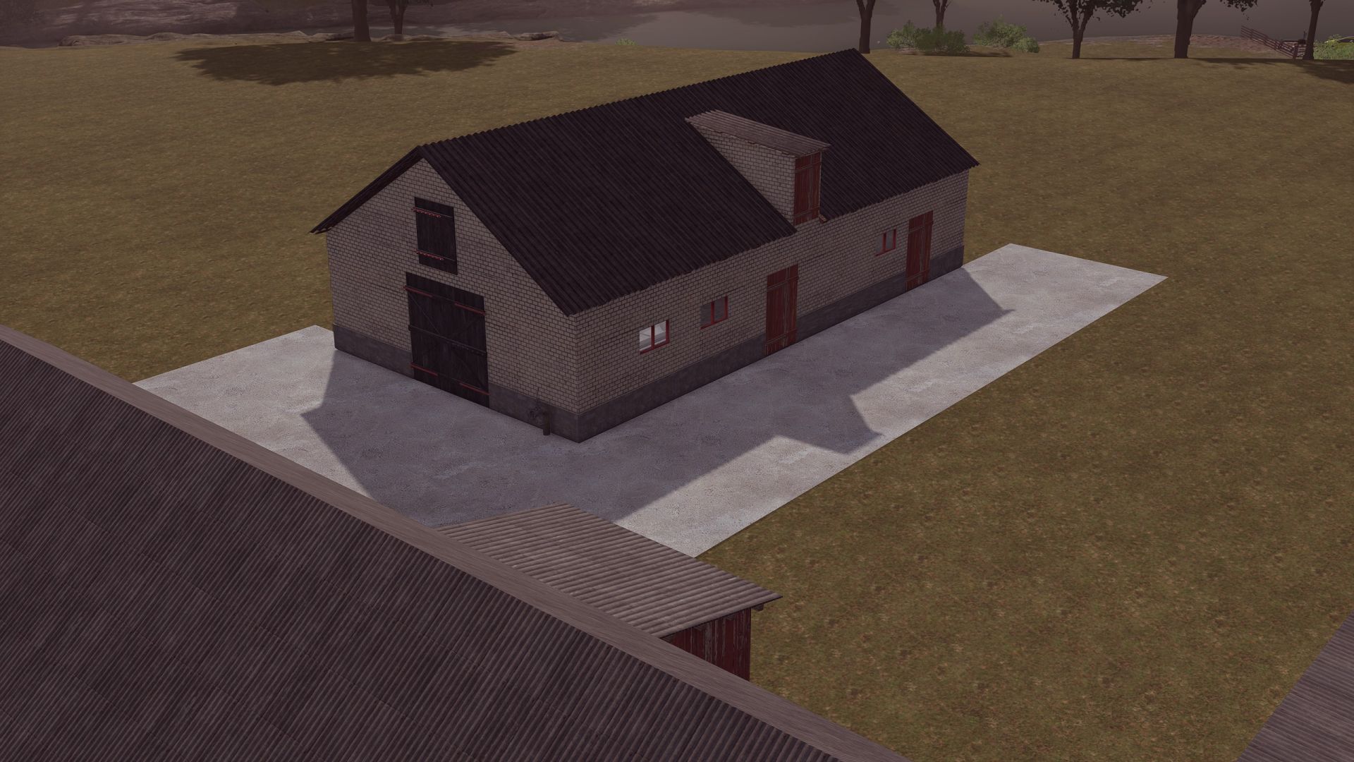 Polish Farm Buildings with Cow Shed FS25 thumbnail 3