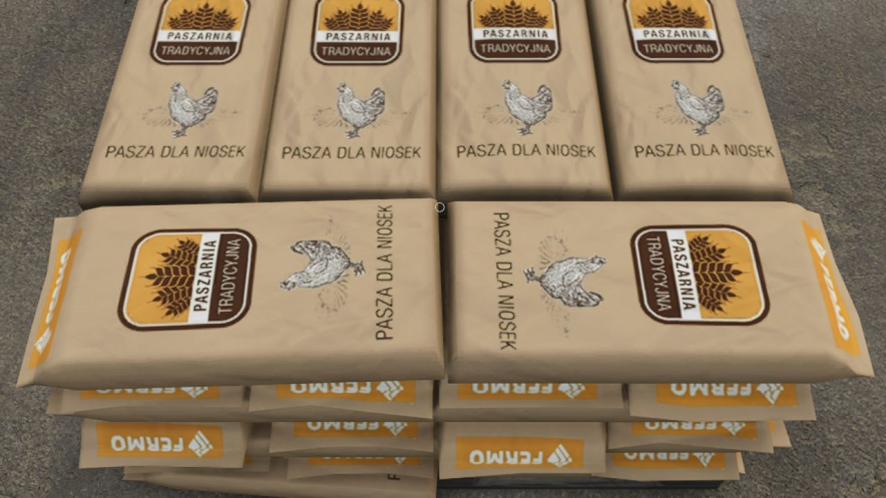 Polish feed pallets