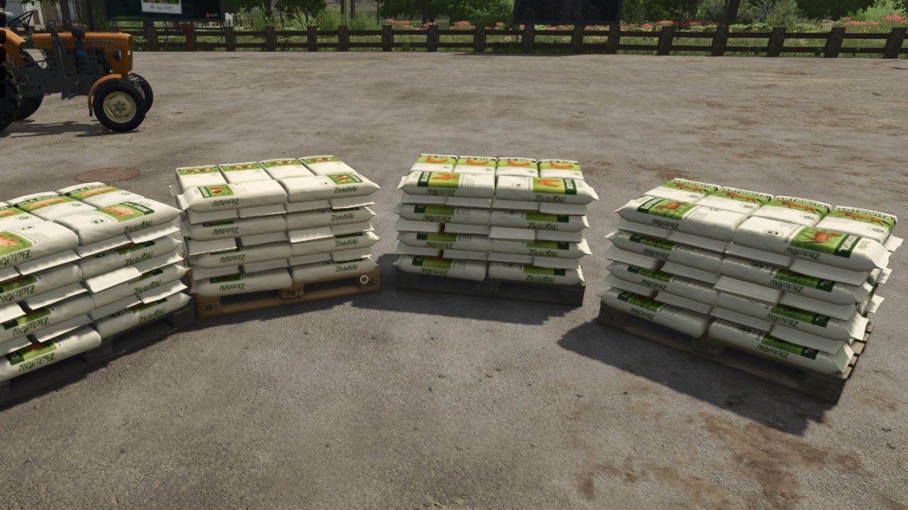 Paletes de alimentação polonesa