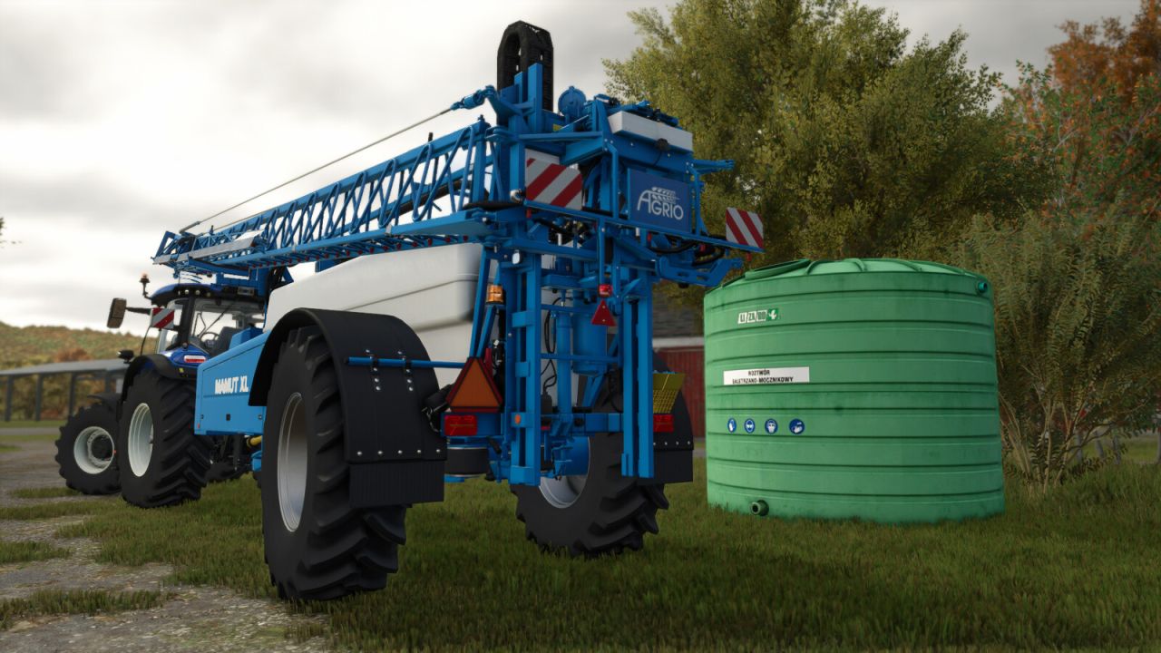 Polnischer Düngemitteltank