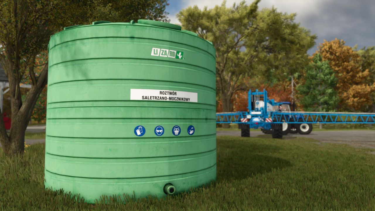 Polnischer Düngemitteltank