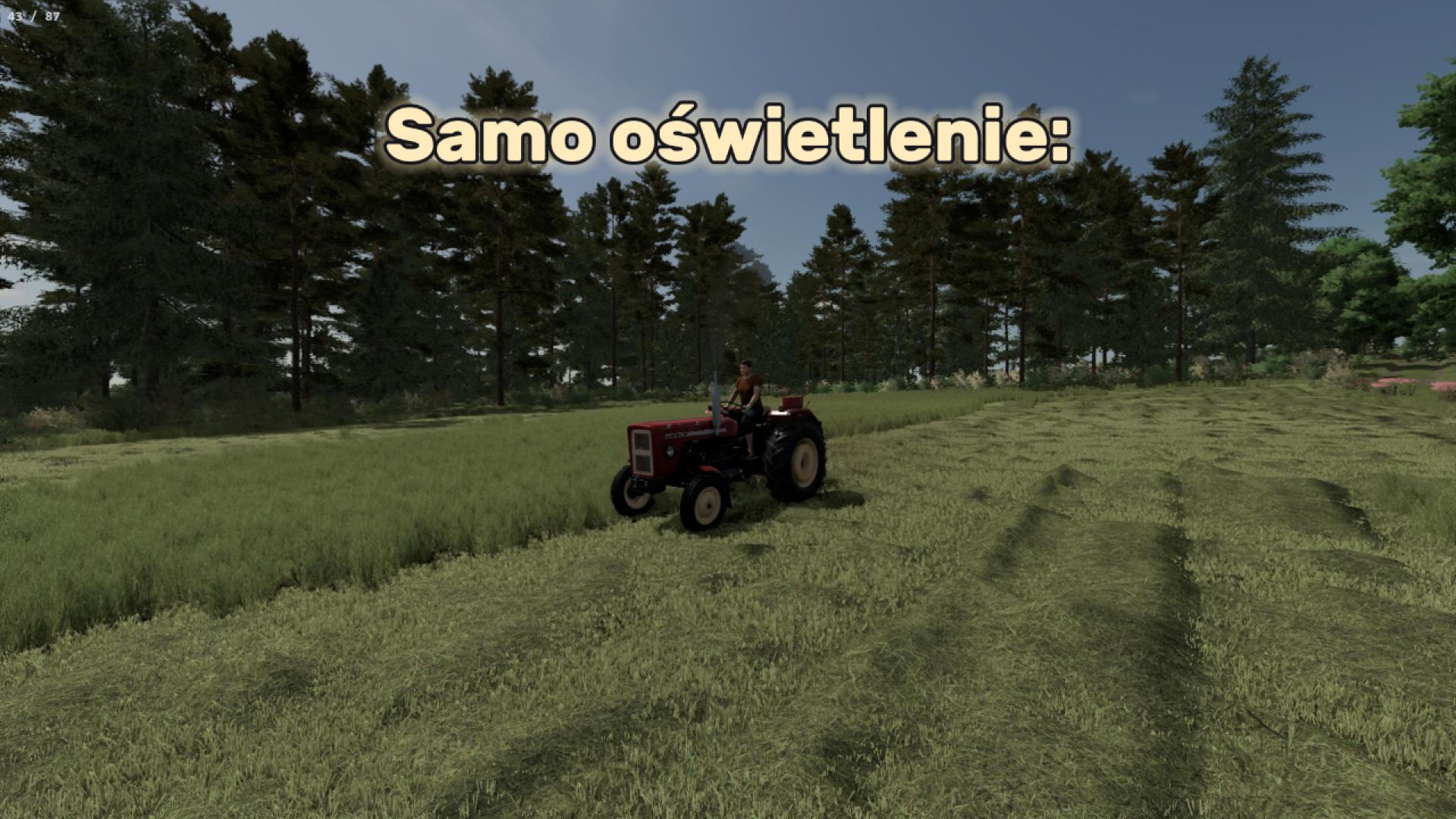 Polish lighting + realistic shaders