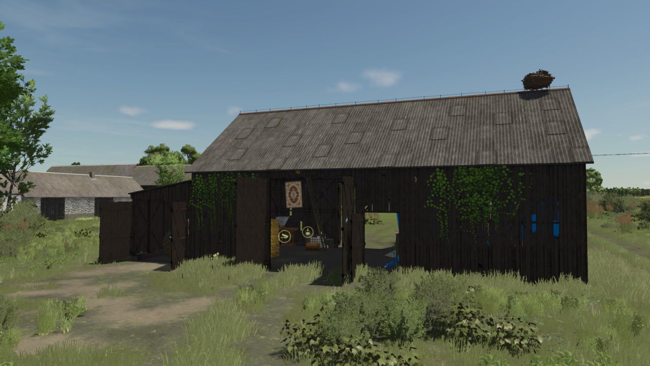 Polish Old Barn
