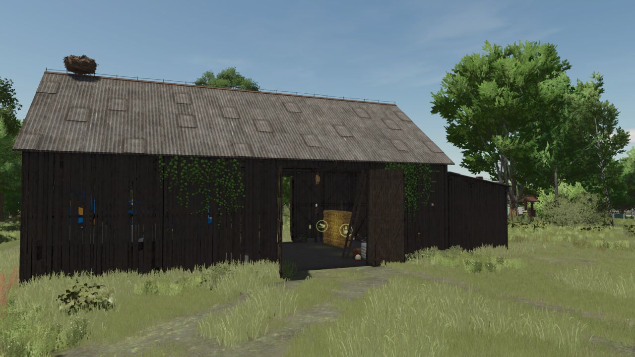 Polish Old Barn